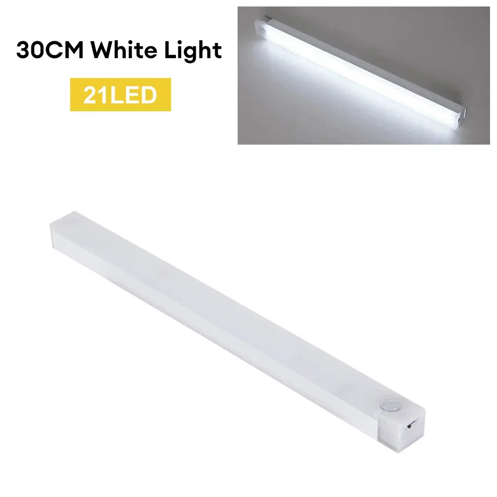 Motion Sensor LED Night Light – Rechargeable Wireless Cabinet Lamp