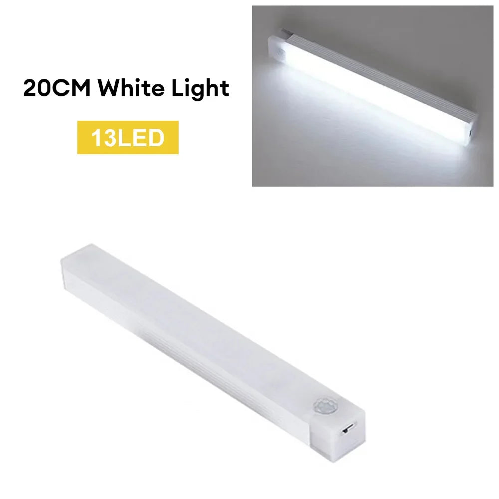 Motion Sensor LED Night Light – Rechargeable Wireless Cabinet Lamp